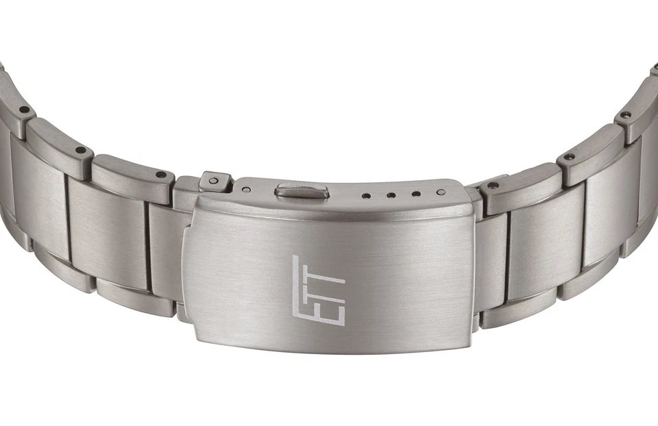 ETT Eco Tech Time Funk-Solar-Titan EGT-11603-81M Herren Armbanduhr, Grün - Bild 3 von 4