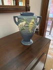 VTG Roseville Pottery Vase Freesia Pattern 121-8