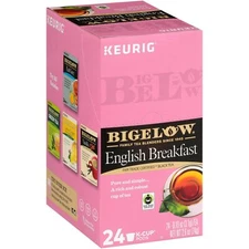 Bigelow English Breakfast Tea Pods 24 Count Keurig K Cups Bold Black Tea