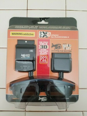 EXTREMELY RARE SplitFish eye FX 3D PS2 Playstation 2