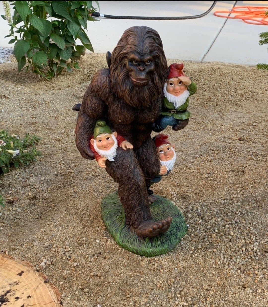 Bigfoot GnomeGarden Statue eBay