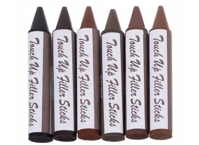 ISO TRADE Pastel Cire Retouche Bois Vernis Meubles Restauration Couleur Griffures Taches