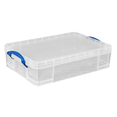Really Useful Box 24,5 Liter Aufbewahrungsbox Transparent 60 x 40 x 15,5cm