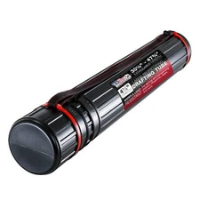 Drafting Drawing Poster Tube LARGE Black Dia: 4-7/8". Length: 30-1/4 - 47-3/4"