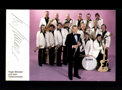 Hugo Strasser Autogrammkarte Original Signiert ## BC 198586