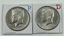 2025 P D Kennedy Half Dollar 2 Coin Set Uncirculated US Mint READY 2 SHIP