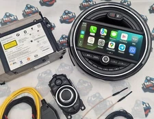 MINI Cooper F55 F56 EVO ID4 NAVIGATION System Apple Carplay Retrofit 2025 map