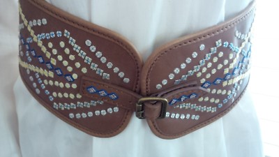 Cynthia Vincent belt NWOT 12th Street by Cynthia Vincent Belt | Brown Croc  main image 2