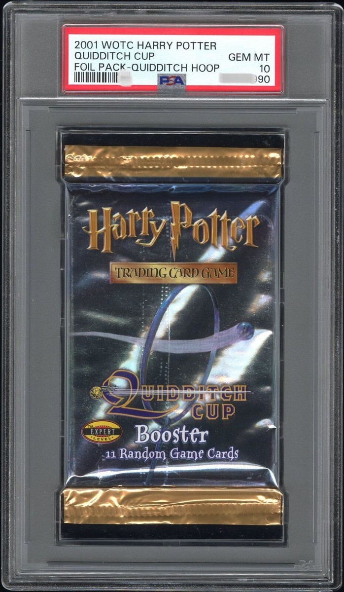 PSA 10 - HARRY POTTER QUIDDITCH CUP CCG Art Set 11 Card