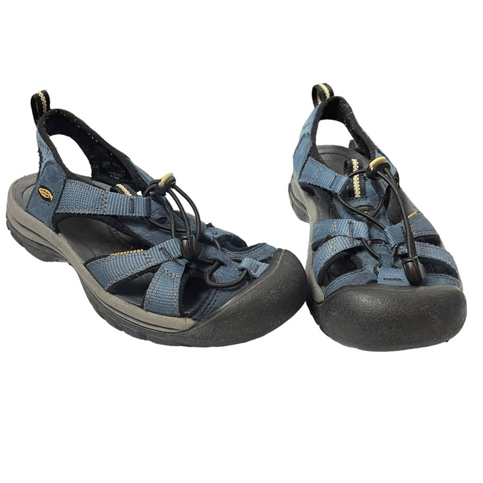 Sandali da trekking impermeabili Keen Newport scarpe da acqua blu navy e neri taglia 7