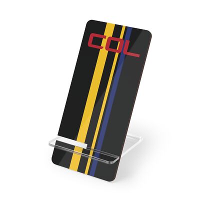 Colombia Proud Colombian Cell Mobile Smart Phone Desk Display Stand Holder Tech