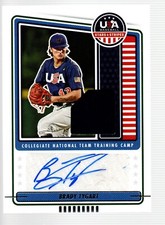 2023 USA Stars & Stripes CNTTC Signatures Materials #CNTC-Bt Brady Tygart