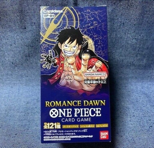 One Piece Card Game Romance Dawn OP-01 Booster Box BANDAI Unopened