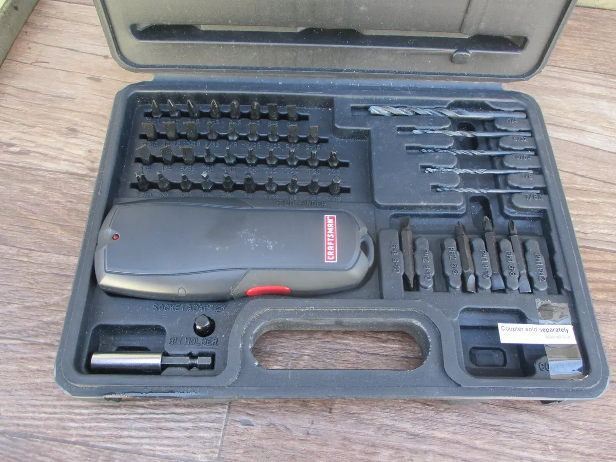 Craftsman impact driver bit set deals