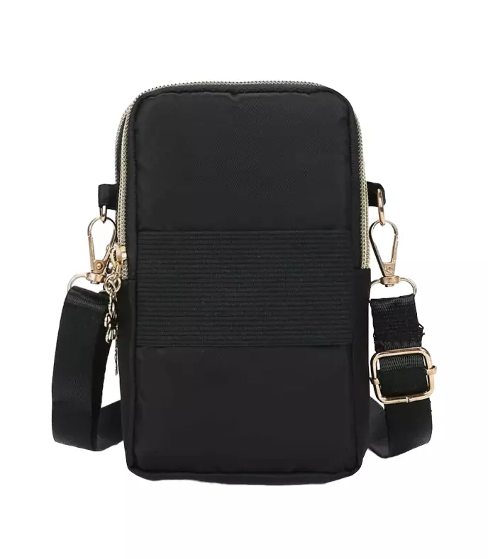 Jingpin Black Phone Purse Wallet Crossbody New