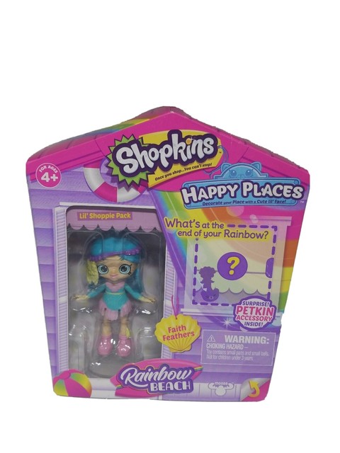shopkins happy places rainbow beach house playset