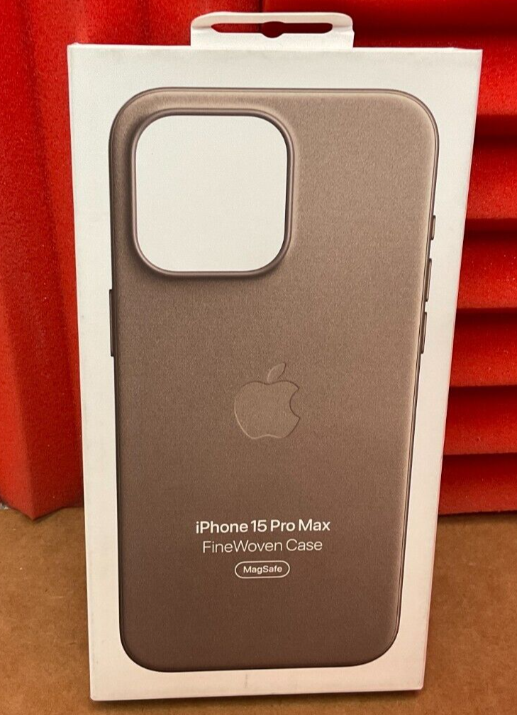 iPhoneアクセサリー iPhone15 Pro Max FineWoven Case Apple iPhone 15 Pro Max FineWoven Case with MagSafe Black