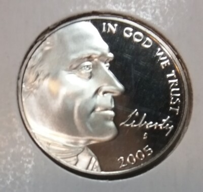 2005 Jefferson Nickel S - Ocean View - Lewis & Clark - Proof | eBay