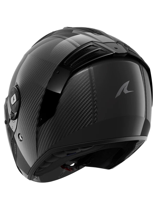 CASCO MOTO SHARK RS JET CARBON SKIN DKD CARBONIO LUCIDO TAGLIA XS S M L XL XXL - Immagine 3 di 3