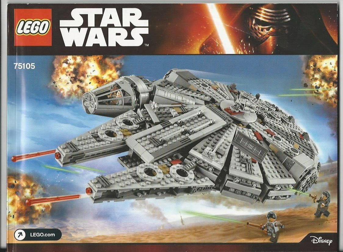 LEGO Star Wars Millennium Falcon (75105) *INSTRUCTION BOOKLET ONLY