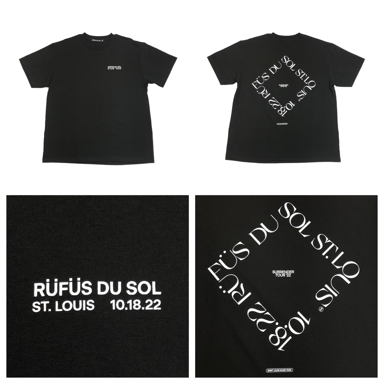 2022 Surrender Tour Tee St. Louis Black Music
