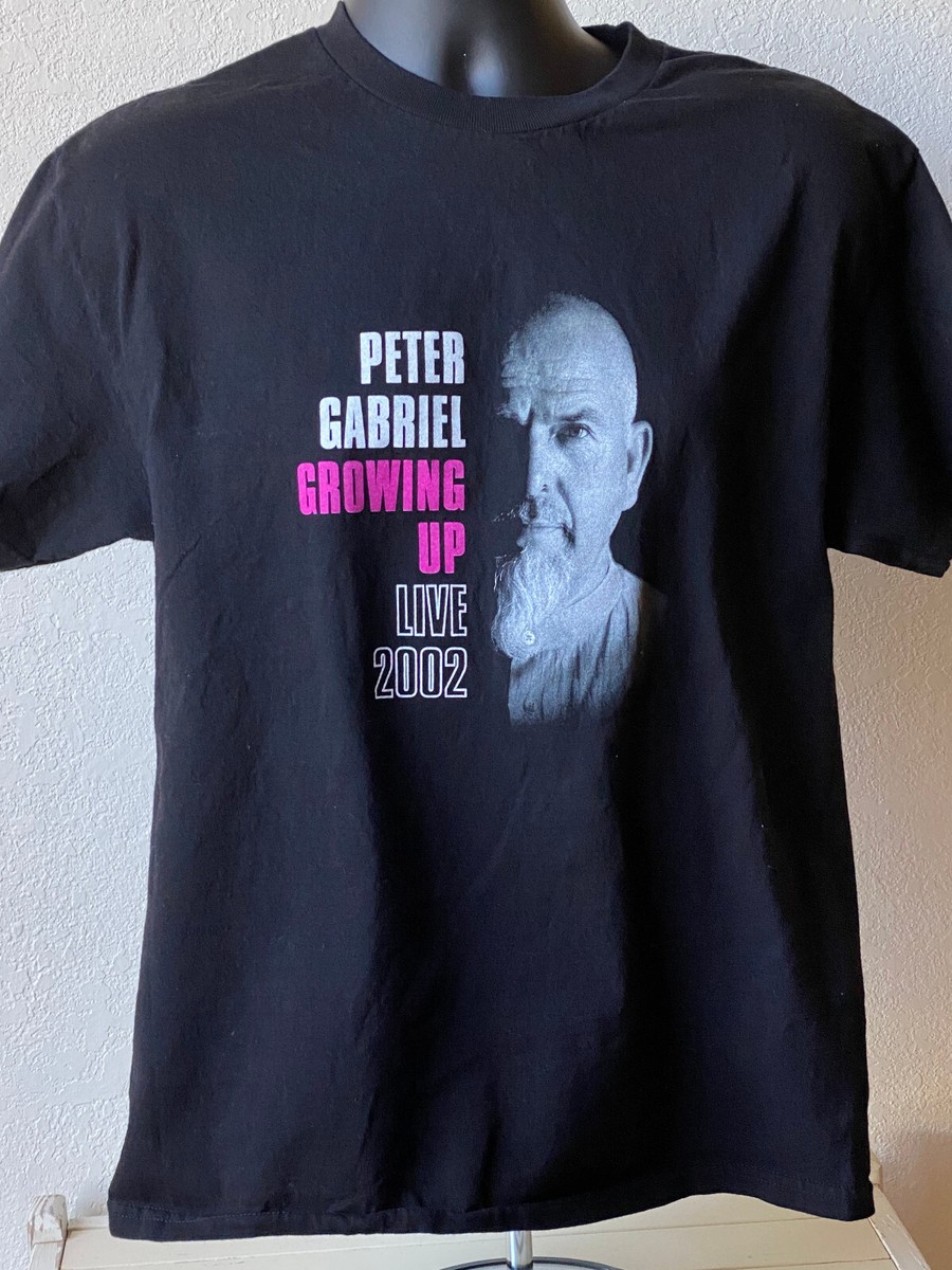 Peter Gabriel Large T-Shirt 2002 | eBay