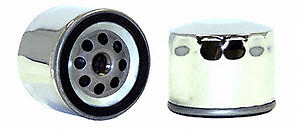 WIX 57013 WIX Oil Filter For Ducati, Harley-Davidson Motorcycles - Chrome Fini