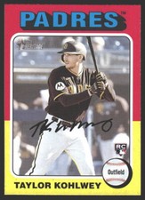 Taylor Kohlwey #154 2024 Topps Heritage San Diego Padres RC Rookie