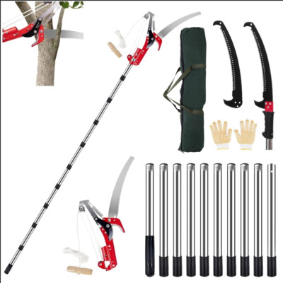 Teleskopsäge Baumsäge Astsäge mit Teleskopstiel 426cm Baumschneider Stangensäge