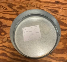 HVAC 10" Round Endcap Duct 24 Gauge
