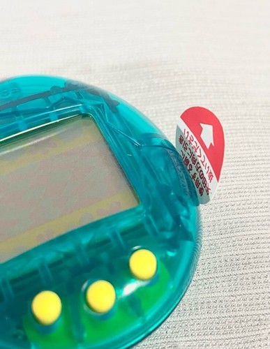 Bandai Tamagotchi Clear teal blue virtual no battery 1996 1997 Rare English ver - 第 6/14 張圖片