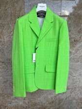Jacquemus , La Veste Bacio in Fluo Green , BNWT 46 IT