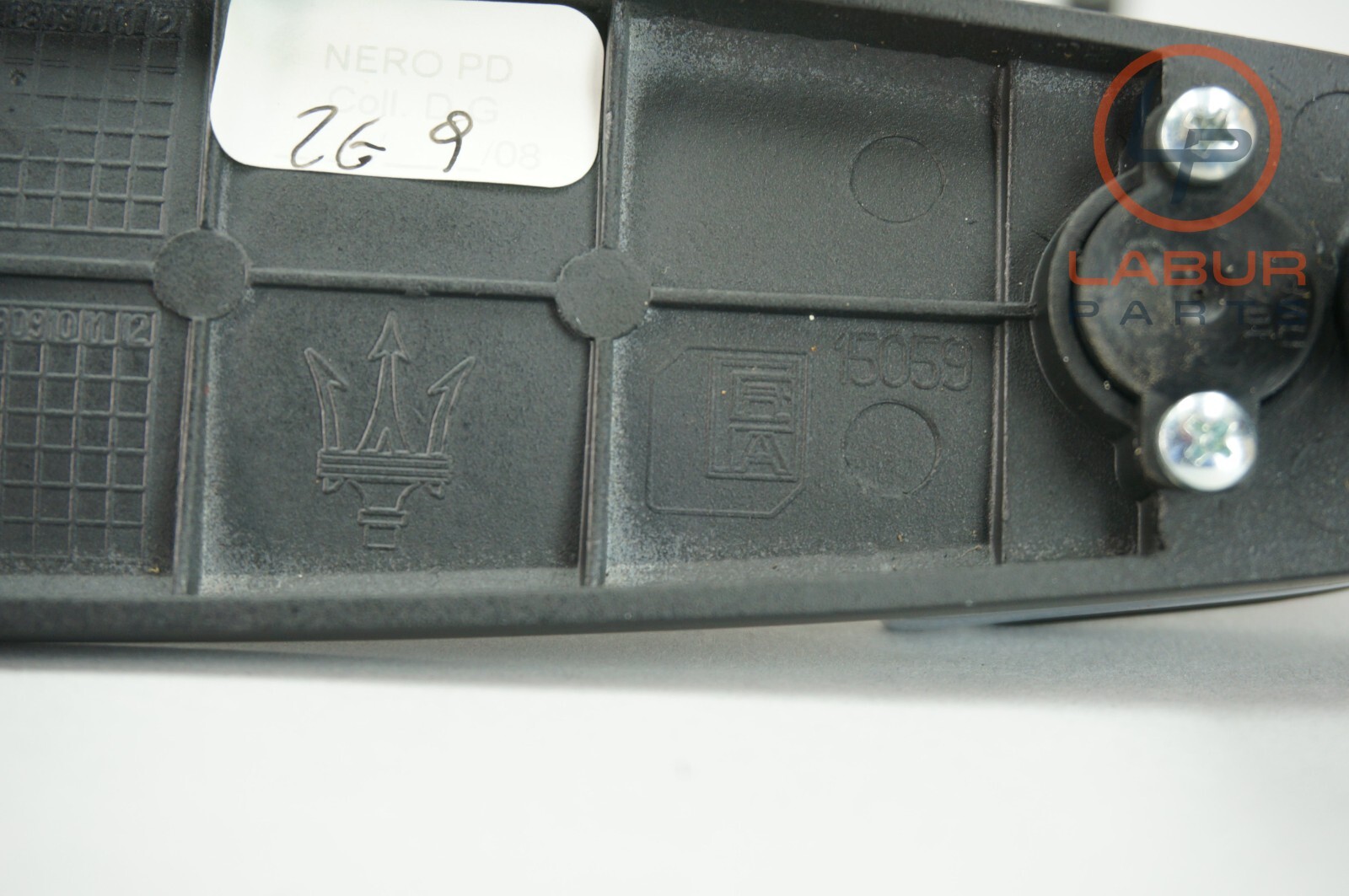 M139 03-13 Maserati Quattroporte Interior Roof Headliner Grab Handle Set A1386