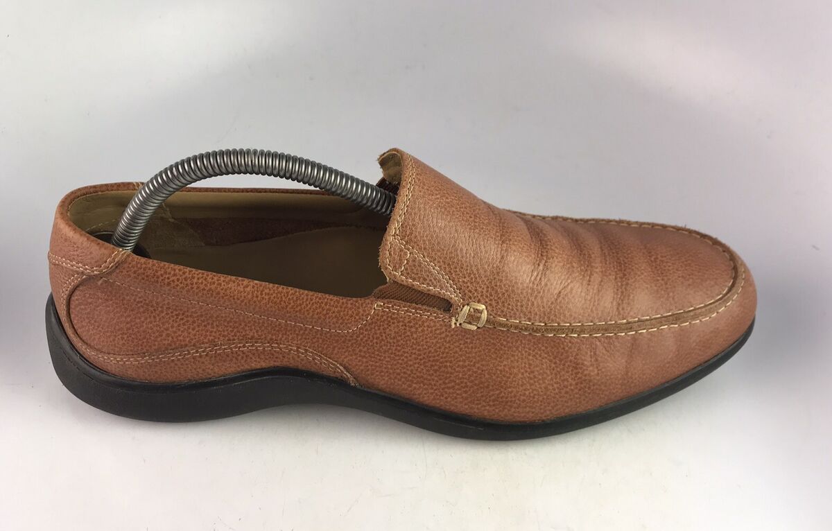 Cole Haan Lovell 2 Gore Tan Brown Leather Slip ON Loafers Sz Cole Haan Lovell 2 Gore Tan Brown Leather Slip ON Loafers Sz
