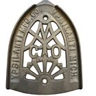 Antique Ypsilanti Mfg. Co. Cast Iron Trivet With Decorative Design From Ypsilant
