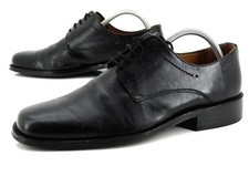 S.Oliver Shoes Half Shoes Slippers Business Lace-Up Shoes Size 41 Leather Black