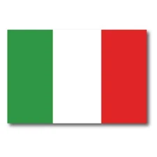 Italian Italy Flag Car Magnet Decal 4 x 6 Heavy Duty for Car Truck SUV