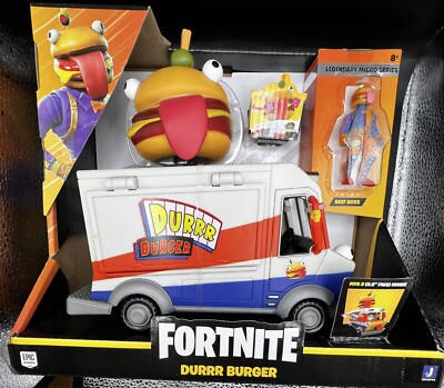 Epic Games Fortnite Legendary Micro Series Durrr Burger Food Truck And Beef Boss