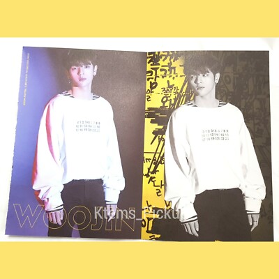 Stray Kids Yellow Wood album 1st page Official Poster * no