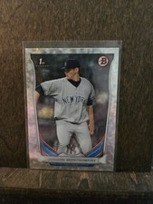 2014 Bowman Draft Silver Ice Jordan Montgomery #DP114 1st Yankees RC Card