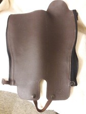 Leder chaps Hero Reitsport weite 40cm höhe 43cm farbe braun Neu Preis 159.00€