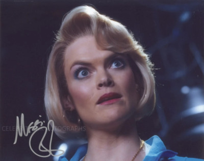 MISSI PYLE - Mrs. Beauregarde - Charlie und die Schokoladenfabrik ORIGINAL AUTOGR