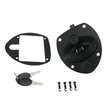 New Door Latch with T-Handle Steel Shaf for Cummins Generator 2 Keys 406-0972-01