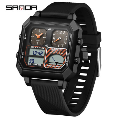 Digital Watch Multifunctional Smart Thermometer Luminous Date Outdoor Sports Ele
