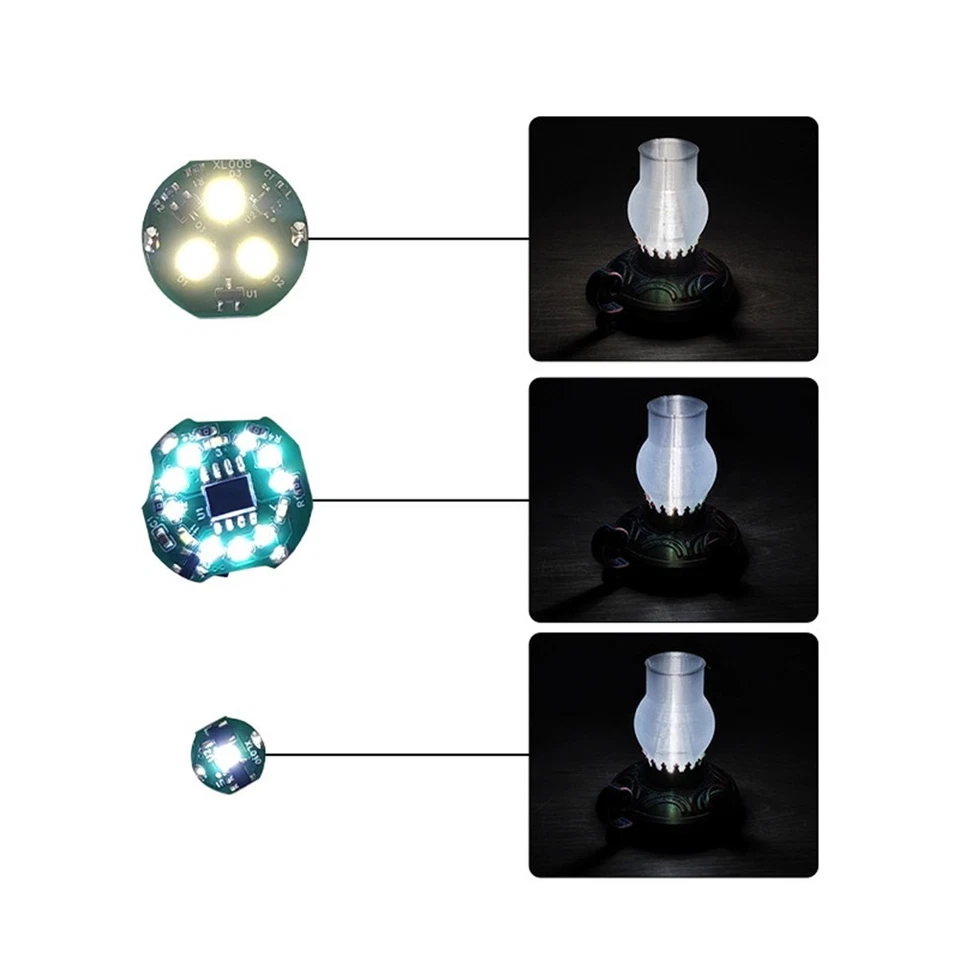 For 3D Printer Accessories Magnetic Y Shape LED Control Light for DIY Use - Image 3 of 4