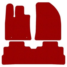 Nuovo Tappetini per BYD Dolphin Surf elettrico 2025-..., Rosso Tappeti