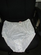 Vanity Fair Women's 15012 Sissy Panty White Size 10/3XL New