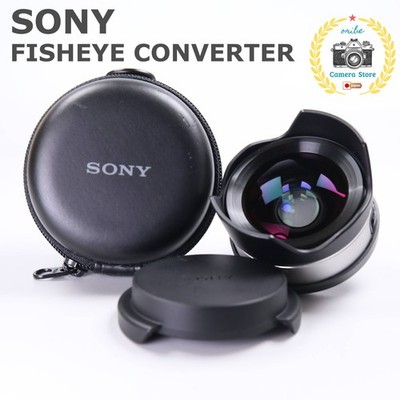  MINT Condition  Sony VCL-ECF1 Fisheye Converter Lens for E 16mm f/2.8 #629