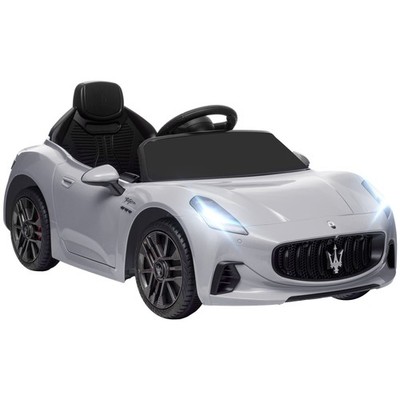 Kinder Elektroauto 12V Kinderauto mit 2,4 GHz Fernbedienung, 2 Motor, Grau