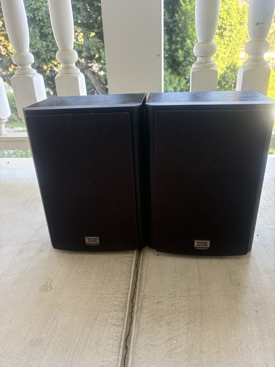Onkyo Skb-980 Surround Speakers Theater Thx Working With Mounts | eBay